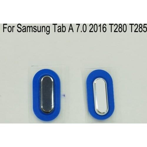 For Samsung Galaxy Tab A 7.0 2016 T280 T285 7 inch Tablet Phone Housing Frame New Home Button Menu Key Black White