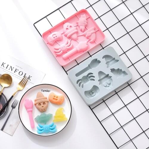 Homemade DIY Silicone Cake Mold Christmas Cartoon Cookie Resin Mould Kitchen Baking Accessories Chocolate Fudge Mould Moulds