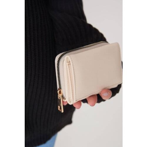Womens Beige Wallet Czdn78 - F6 Adx-0000023258