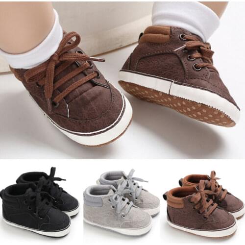 2019 Brand New Infant Baby Girl Shoes Newborn Soft Sole Sneaker Cotton Crib Shoes Sport Casual Warm First Walkers For 0-18month