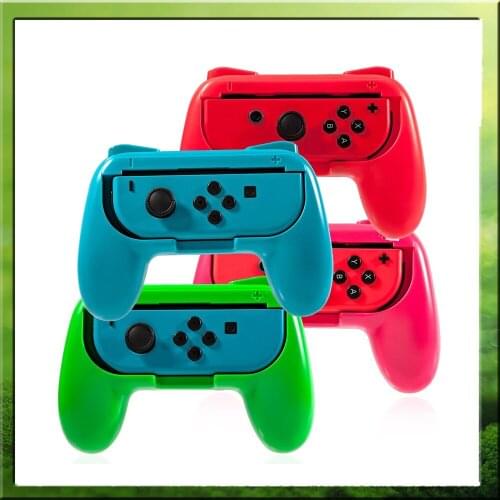 Left+Right Joy-Con Controller Grips cover Case For Nintendo Switch NS Game Handle case tation Steering Wheel accessories