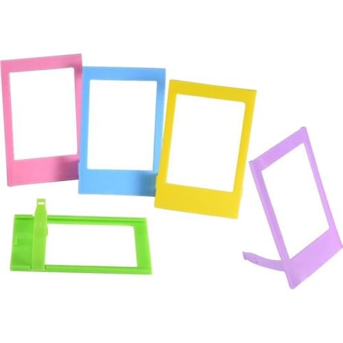 5 lot Multi-Color 3 inch Table Photo Frame for Fujifilm Instax Mini 8