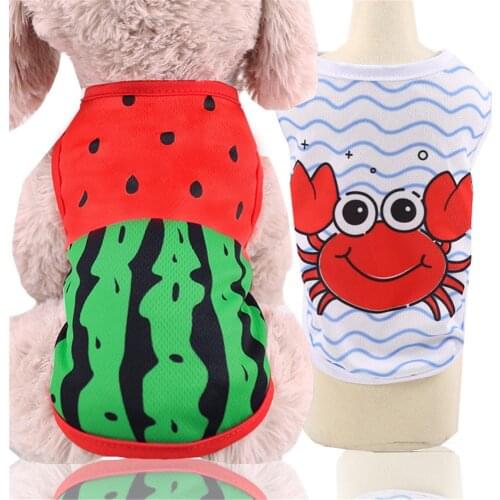 Cheap Dog Vest Summer Pet Clothes For Dogs Cat Vest Shirt Clothing For Dogs Costume Small Medium Dog Clothes Chihuahua Yorkshire