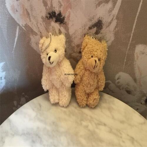 10pcs/lot Bear , Plush Bear Toy , 11CM Approx. Stuffed Animal Plush Bear Toy Doll