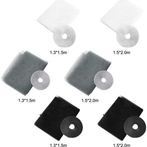 Self-Adhesive Window Fly Screen Mosquito Net for Windows DIY Size
