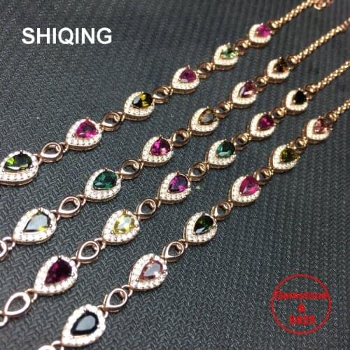 SHIQING Silver Bracelets