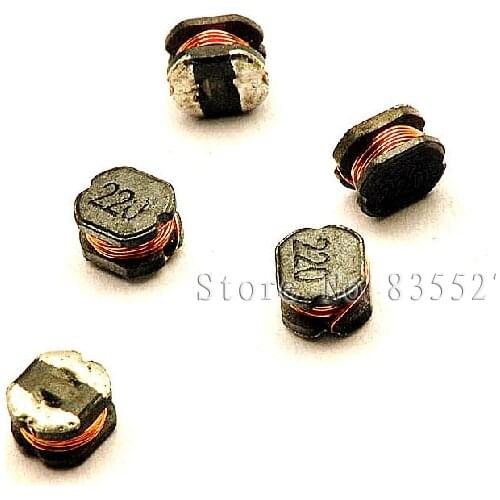 200PCS/LOT SMD power inductors CD32 22UH Printing 220