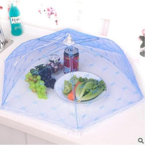 Collapsible Food Cover Mesh Food Tent Nylon Covers Pop-Up Umbrella Screen Tents Patio Bug Net for Outdoor Camping Picnics BBQ