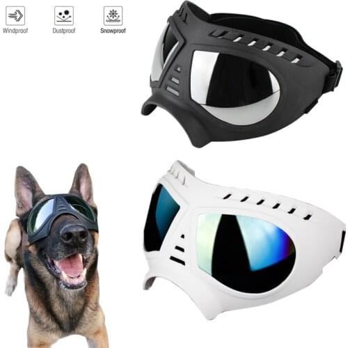 Pet Sunglasses Waterproof UV Protective Glasses Ski Goggles Dog Accessories Dog Sunglasses Suitable for Medium And Large Dogs