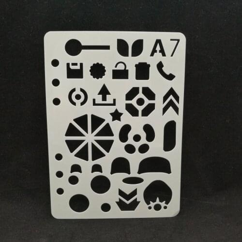 Key Layering Stencil Drawing Color Spraying Stencil for Diy scrapbook/photo album coloring,painting stencil,home decor