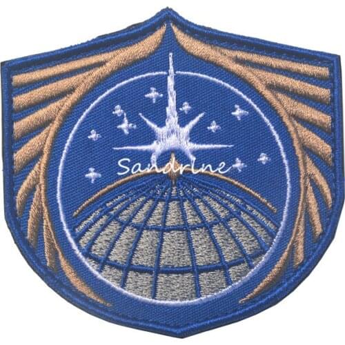 United Nations Space Alliance UNSA Military Army Tactical Embroidery Patches For Clothes Clothing Emblem Badges