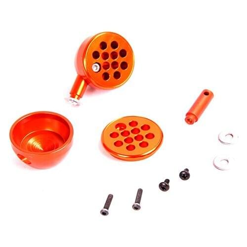 Rovan parts 1/5 gas rc baja spare parts CNC alloy front light cap set 85120-2