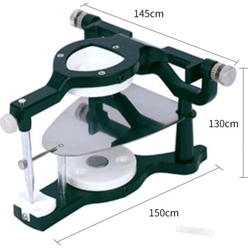 1PC Dental Magnetic Denture Articulator Dental Teeth Adjustable Magnetic Articulator for Dental Lab Dentist Equipment