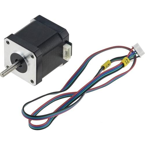 1PC D Axis 42BYGH48 Nema 17 4-lead stepper motor length 48mm 1.5A 0.55N.M 42 motor Nema17 stepper for DIY 3D printer CNC XYZ
