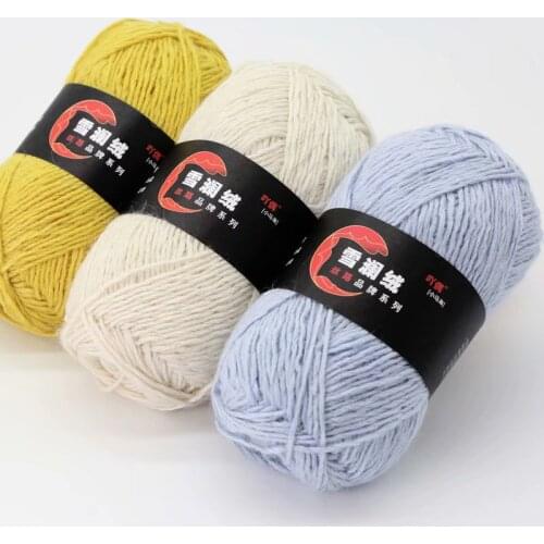 3pcs Xuelan Wool Yarn Mohair Wool Coarse Cotton Yarn Baby Hat Scarf Sweater Wholesale Crochet Yarn Knitting