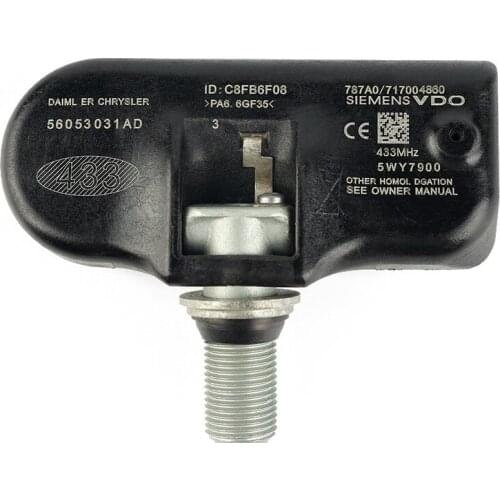 56053031AD For Chrysler Dodge Jeep TIRE PRESSURE SENSOR TPMS 433Mhz TS-CH10