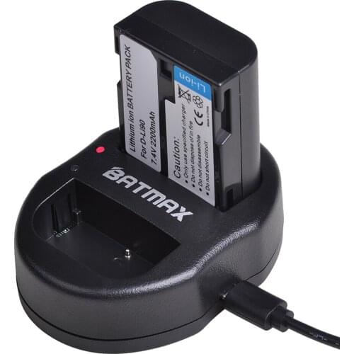 Batmax 1Pc 2600mAh D-LI90 DLI90 Digital Battery +USB Dual Charger For PENTAX K-7 K-7D K-5 K-5 II 645D K01 K-3 K-3 II 645Z L15