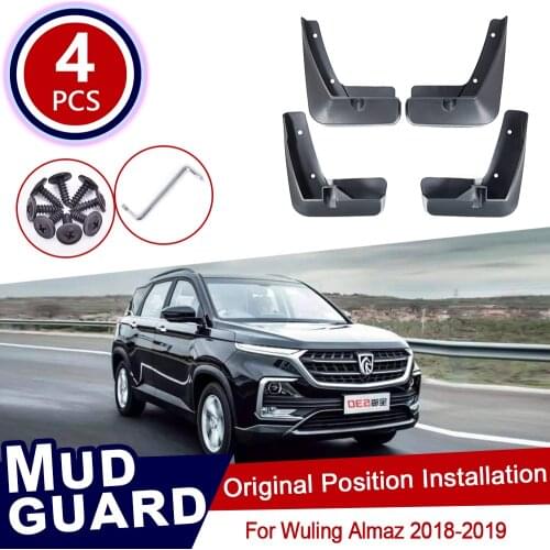 For Wuling Almaz Baojun 530 Chevrolet Captiva MG Hector 2018 2019 Car Mud Flaps Front Rear Mudguard Splash Guards Accessories