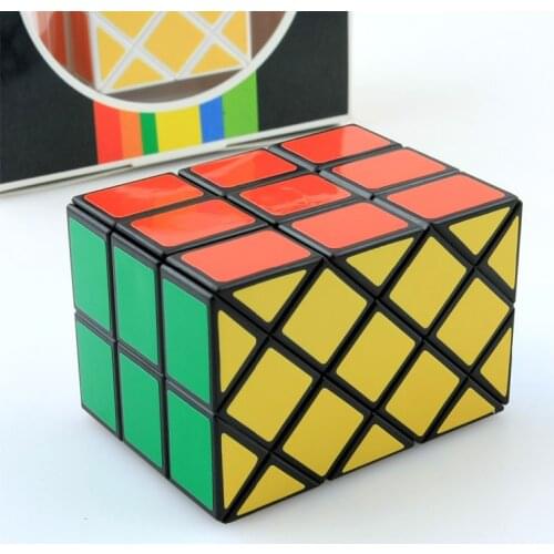 Brand New Diansheng Long Brick Case 3x3x3 Magic Cube Ancient Double Fish Cube Speed Puzzle Cubes Educational Toy Special Toys