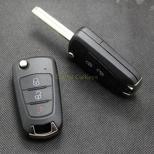 2PC PINECONE for GREAT WALL WINGLE STEED 5 6 HAVAL HOVER H5 Key Case 2 Buttons Uncut Blank Brass Blade Modified Remote Key Shell