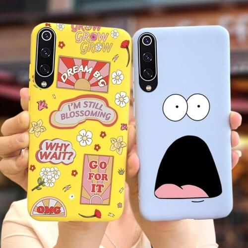 For Xiaomi Mi 9 SE Case Mi9 Lite Soft Silicone Cute Candy Painted Cover For Xiaomi Mi 9 Lite Mi9 SE 9SE Phone Cases Funda Bumper