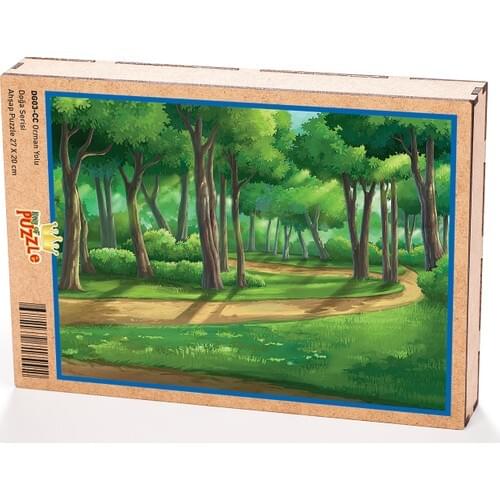 King Of Puzzle Forest Wooden Jigsaw Puzzle 204 Pieces (DG03-CC)