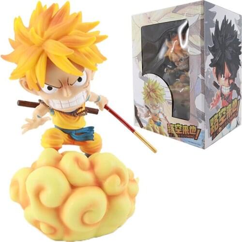 20cm Anime Dragon Ball Figuras Luffy Son Goku Pvc a Action Animal Figures Figurine Modle Toys For Children Gitf