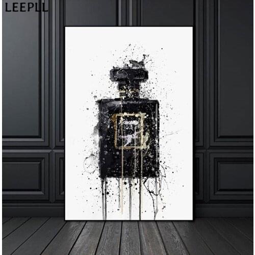 Canvas HD Prints Pictures Vogue Perfume Bottle Modular Nordic Wall Art Paintings Home Decor Posters For Living Room Framework
