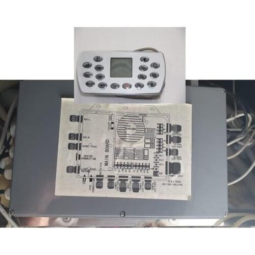 KL8-3 hot tub spa controller system C33B fit Spa with 3 x jet pump, 1x Ethink 3KW heater