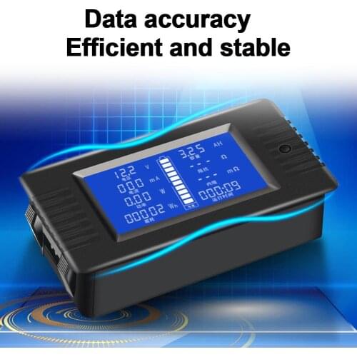 Multifunction Battery Monitor Meter Battery Test Detector DC Voltage Current Power Internal External Resistance Residual Tool