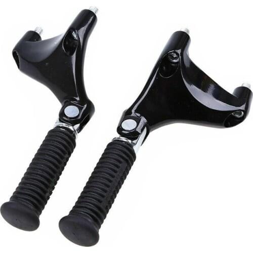 Motorcycle Black Passenger Rear Foot Pegs Footpegs Mount For Harley 1200 XL 883 Sportster 2004-2013 2012 2011 2009 2008