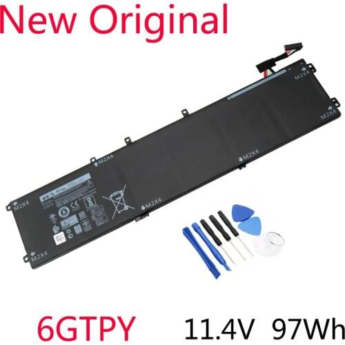97Wh New 6GTPY 05041C Laptop Battery For Dell Precision M5520 M5530 XPS 15 9560 9570 5XJ28 5D91C P56F-001 P83F001