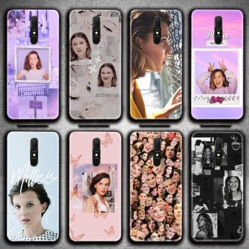 Stranger Things Millie Bobby Phone Case For Oppo A5 A9 2020 Reno2 z Renoace 3pro A73S A71 F11