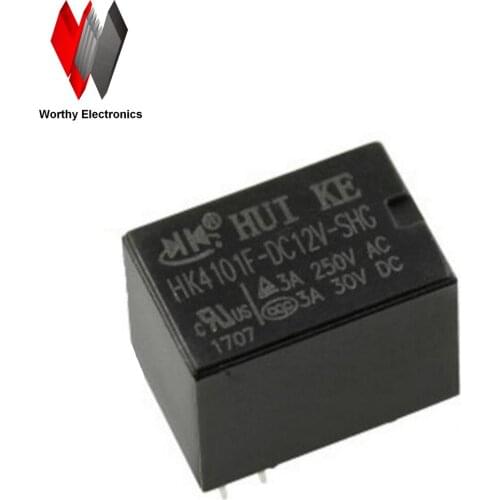 Wholesale 10pcs/lot relay HK4101F-DC12V-SHG
