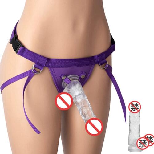 Black Strap On Realistic Dildo Pants For Woman Men Couples Strapon Dildo Panties For Lesbian Gay Adult game Sex Toy Sex Products