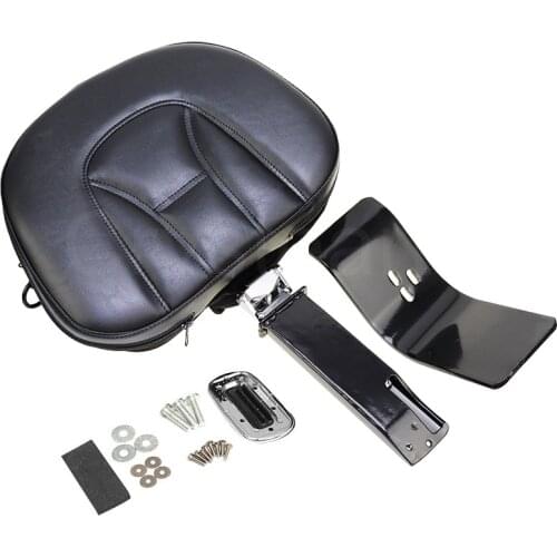 Motorcycle Adjustable Front Driver Backrest Pad For Honda Goldwing 1800 GL1800 2001-2017 02 03 04 05 06 07 08 09 10 11 12 13 14