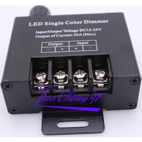 12-24V 30A LED Dimmer Switch Controller For SMD 3528 5050 5630 5730 Single color