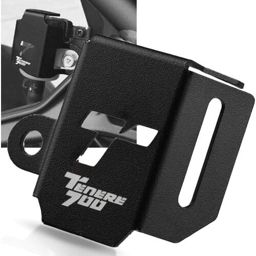 2021 Motorcycle Rear Brake Reservoir Guard For YAMAHA Tenere 700 XTZ690 TX690Z 2019-2020 Brake Fluid Reservoir Cover Protector
