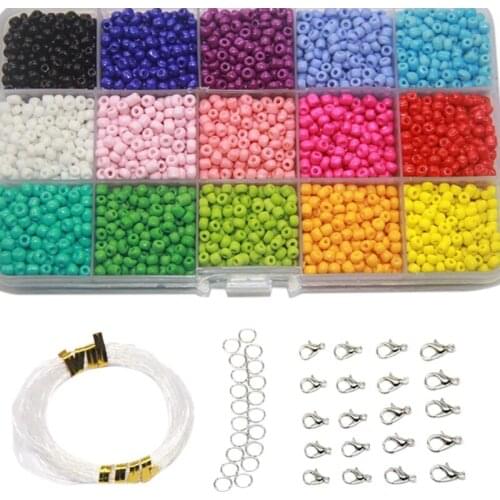 DIY Jewelry Bracelet Making Millet Beads Set Bracelet Necklace Making Materials DIY Bead Bracelet Making