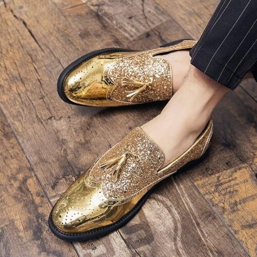 Fashion Mens Shoes Leather Shoes For Men Piergitar Dress Formal Fashion 2020 Mens Mens Loafers Casual Wedding Lather Man