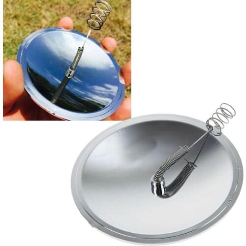 Outdoor Solar Spark Lighter Fire Starter Camping Hiking Emergency Survival Kit Portable Metal Kerosene Lighter Safety Survival