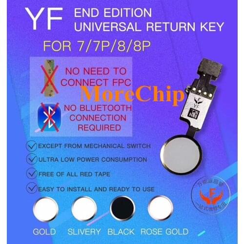 Universal Home Button For iPhone 7 7Plus 8 8Plus Home Key Flex Cable with Return Function Flex Ribbon Fix Home Back Function