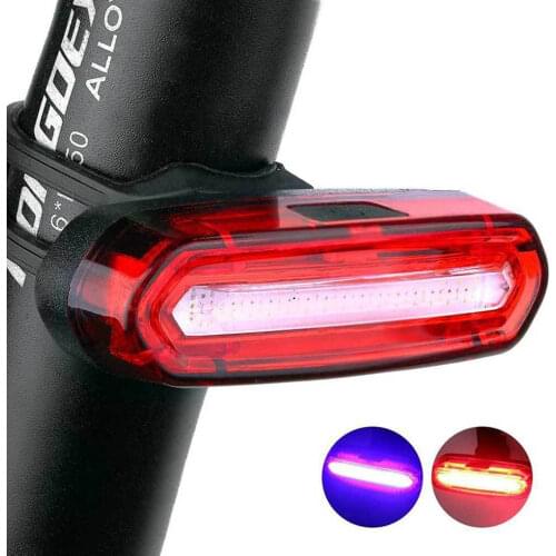 Bike Taillight Waterproof Riding Rear light Led USB Chargeable Mountain Bike headlight Cycling Light Tail-lamp Bicycle Light