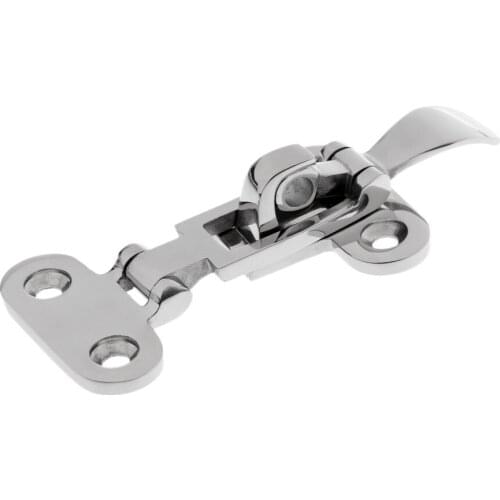 Boat Anti-Rattle Latches Hold Down Clamp 11x5cm - Heavy Duty Stainless Steel