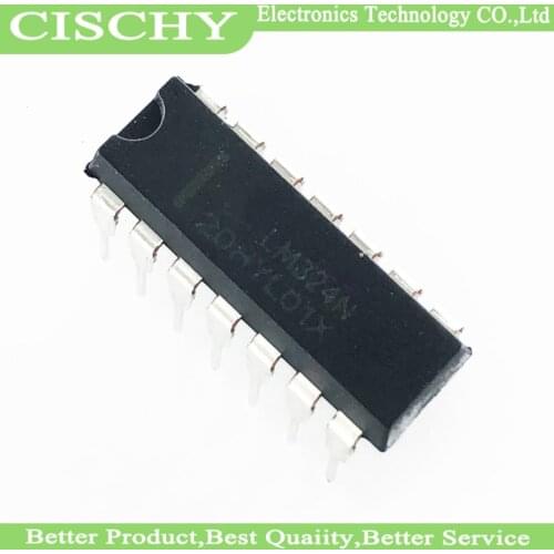 10pcs/lot LM324N LM324 324 LM339N LM339 339 DIP-14 In Stock