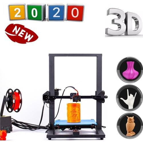 A10S 3D Printer - Upgrade Dual Z Rod axis - DIY Desktop Kit - With PLA Filament 3d printer stereo printer