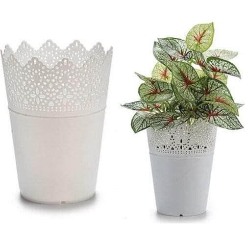 Plant pot White Plastic