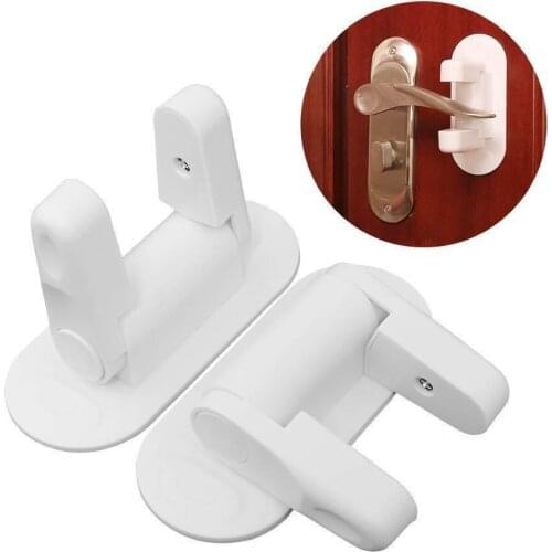 Children Safety Lock Anti-Baby Door Opening Drawer Lock Infant ju zi suo Window Door Anti-Pinch Hand Children Protection