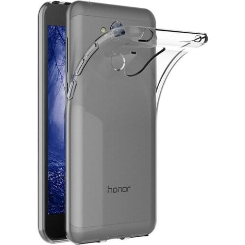 Luxury Soft Clear Phone Case for Huawei Honor 6A Play 5C Pro Honor6A 5CPro Back Cover Ultrathin Transparent Silica Gel TPU Shell