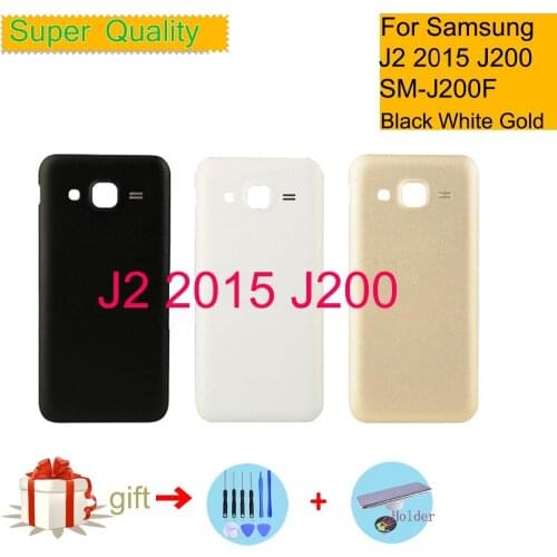 For Samsung Galaxy J2 2015 J200 J200F J200Y J200H SM-J200F Housing Battery Cover Back Cover Case Rear Door Chassis Housing